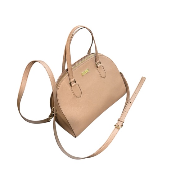 kate spade Dusty Mauve Blush Satchel Crossbody with Removable Strap - Picture 3 of 12